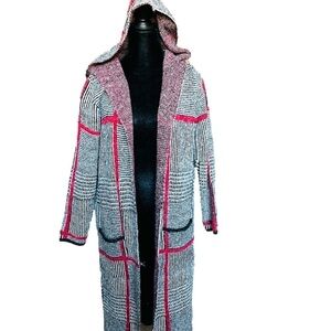 Joseph A. LONG SLEEVE CARDIGAN with hood